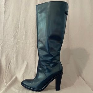 Michael Kors Tall 4" Heel Black All Leather Boots